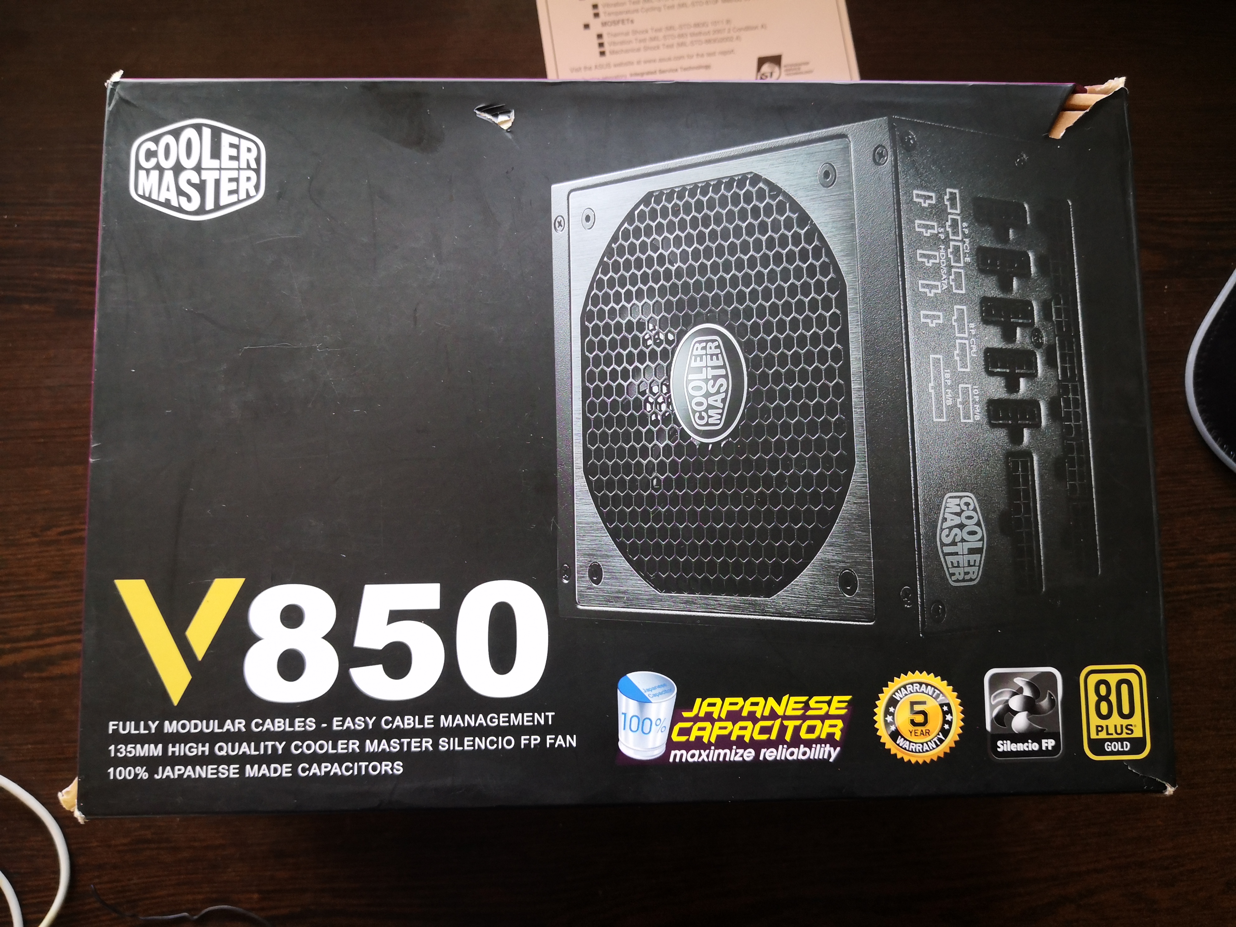 For Sale] - Corsair V850 80 Gold fully modular | Power Supplies | Carbonite