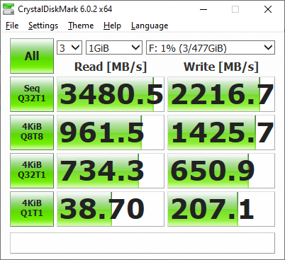 Pc601 nvme sk hynix on sale 512gb