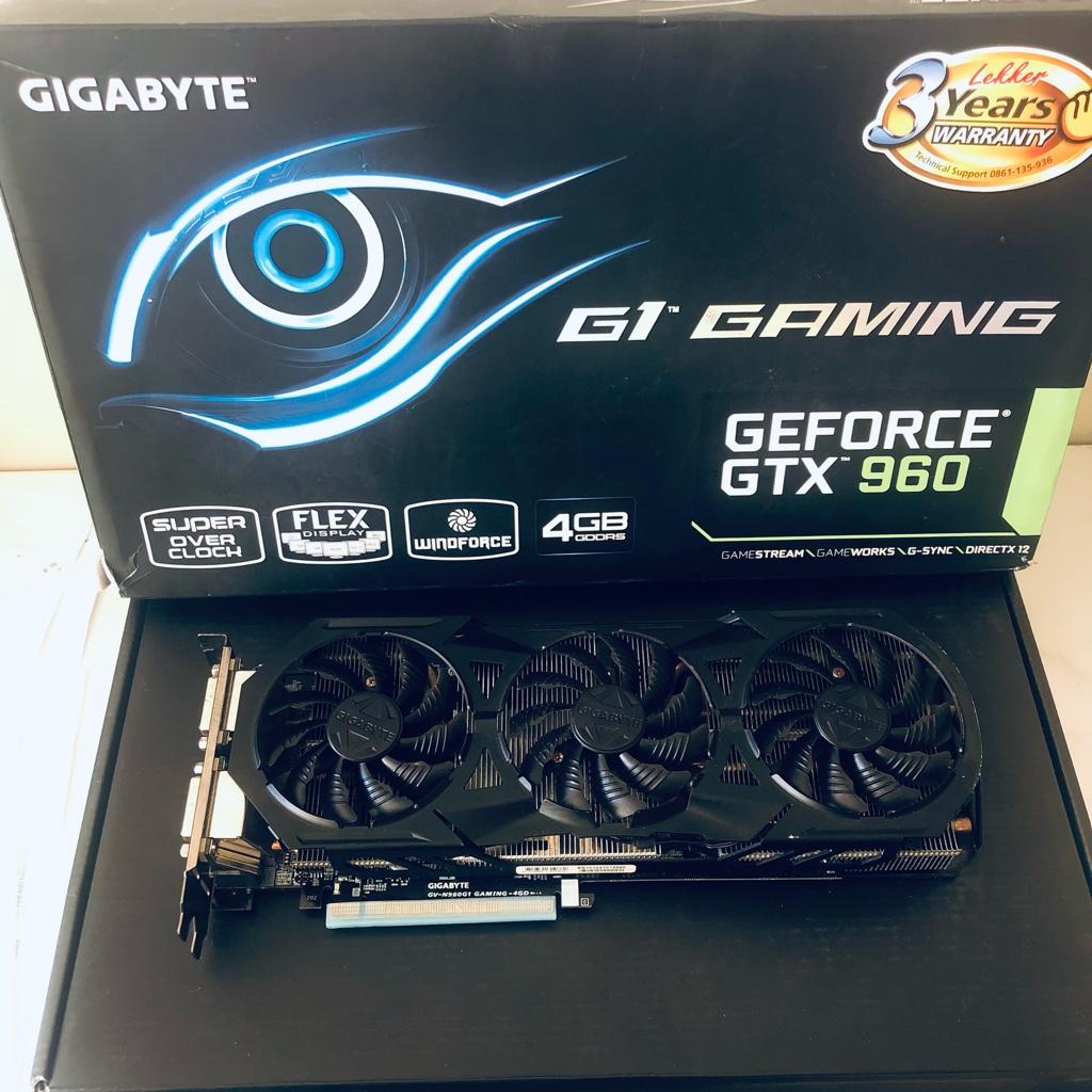 Sale Gigabyte Gtx 960 4gb G1 Nvidia Carbonite