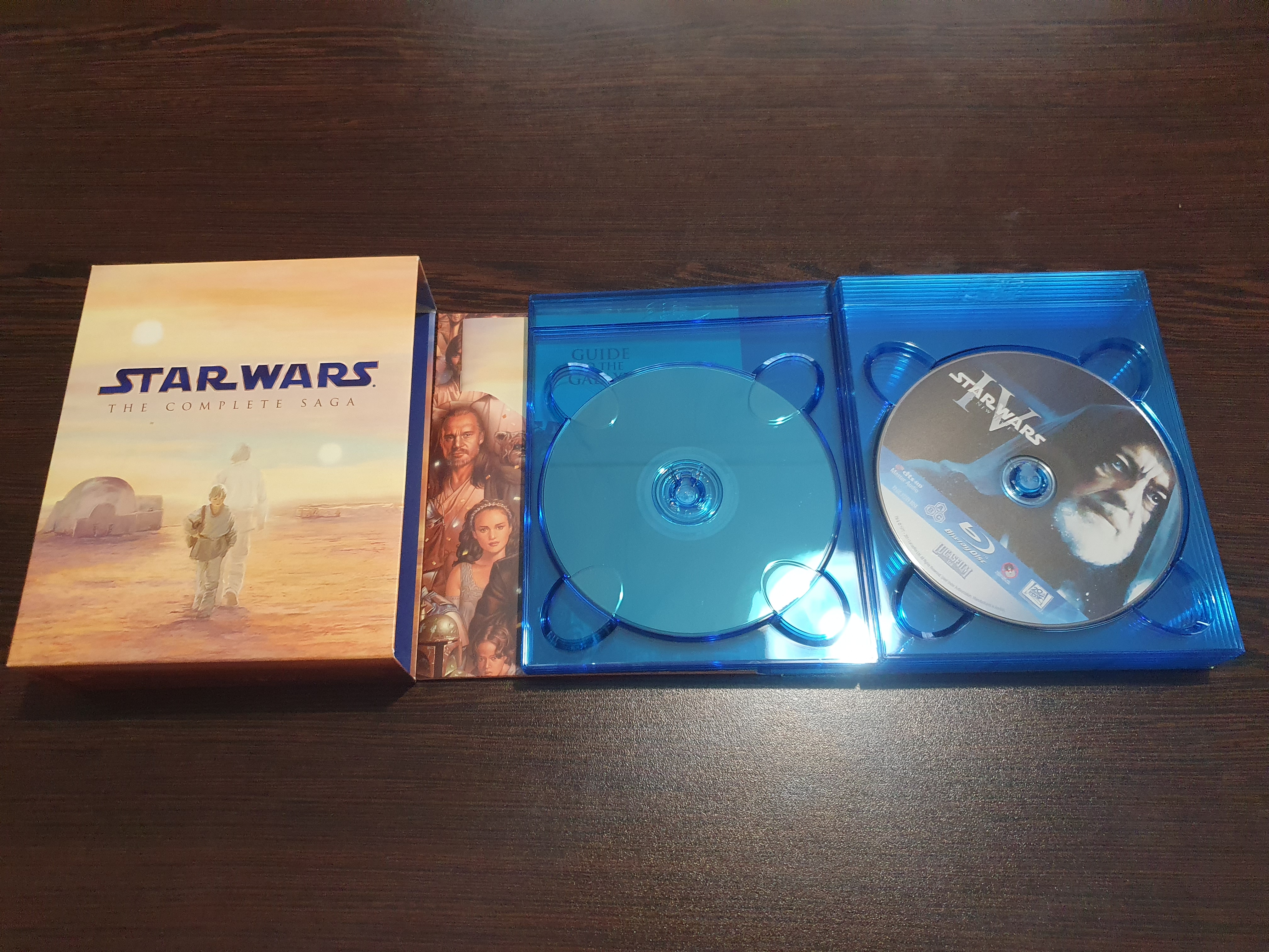 For Sale] - Star Wars The Complete Saga - 9 Disc Blu Ray, Collectibles &  Toys