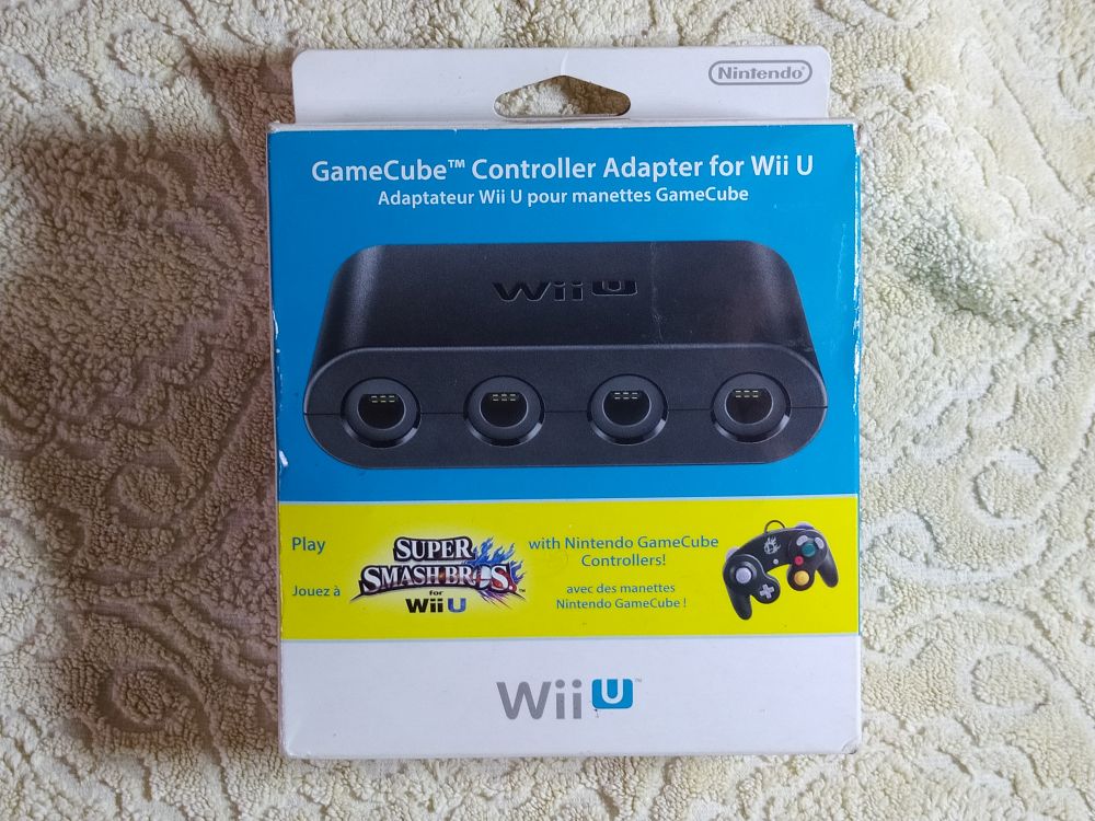 Sale Nintendo Gamecube Controller Adapter For Wii U Compatible With Switch Pc Nintendo Carbonite