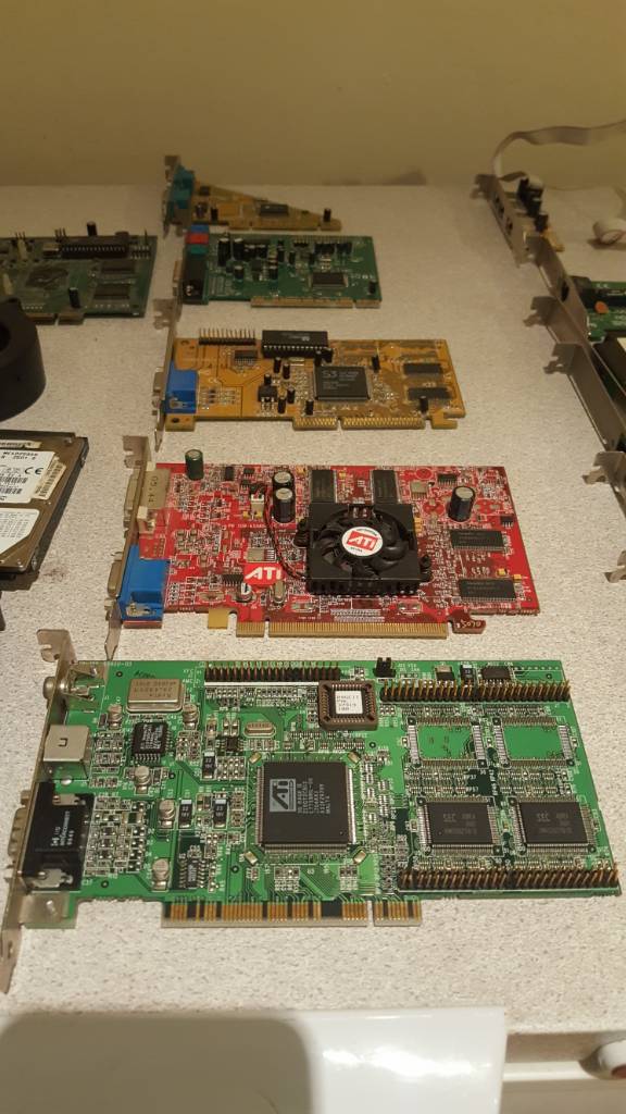 [Sale/Trade] - Old Display cards/ ethernet cards /56k modems/ 2 broken ...