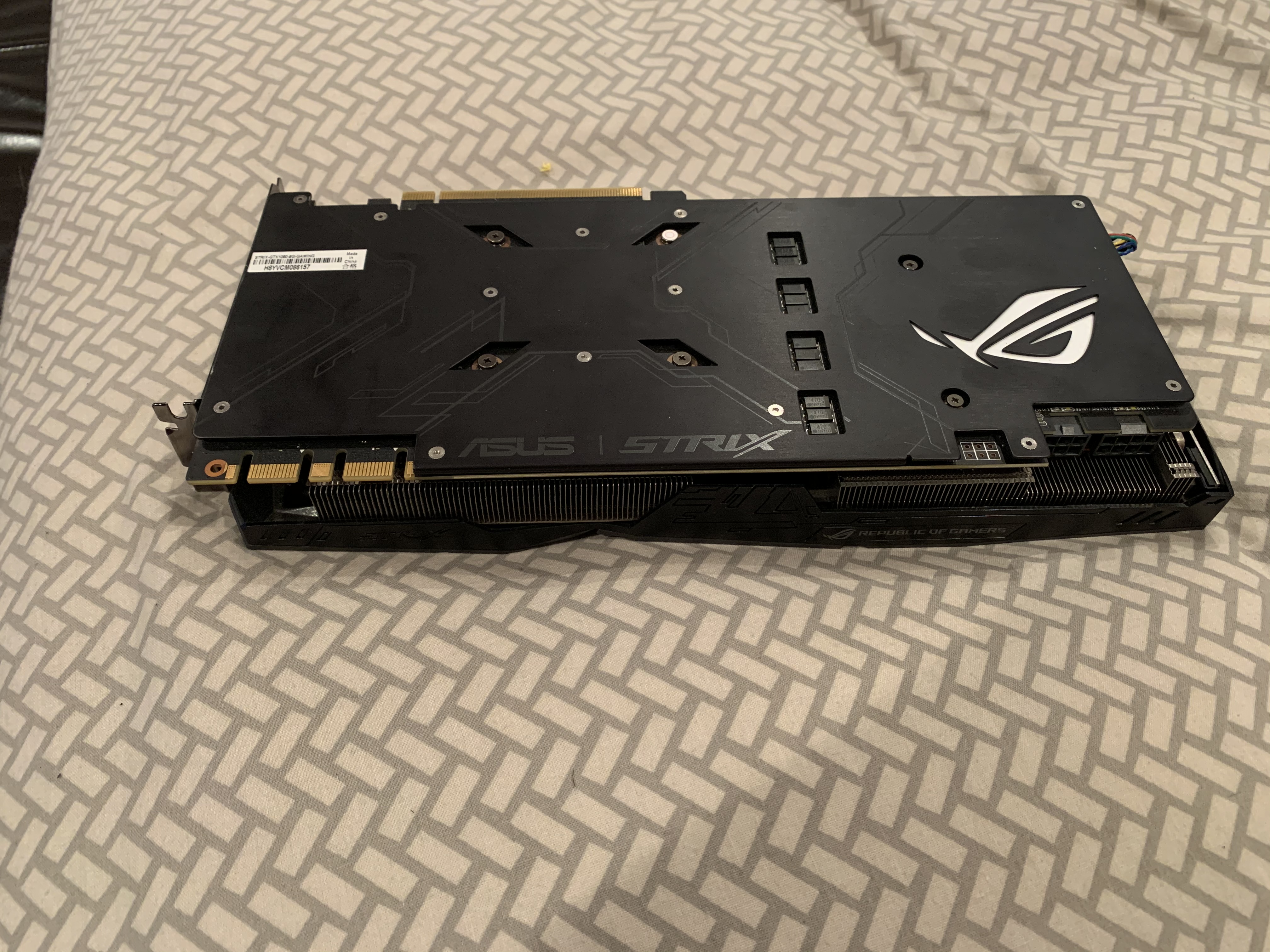 Sale Asus Rog Strix Gtx 1080 Oc Nvidia Carbonite