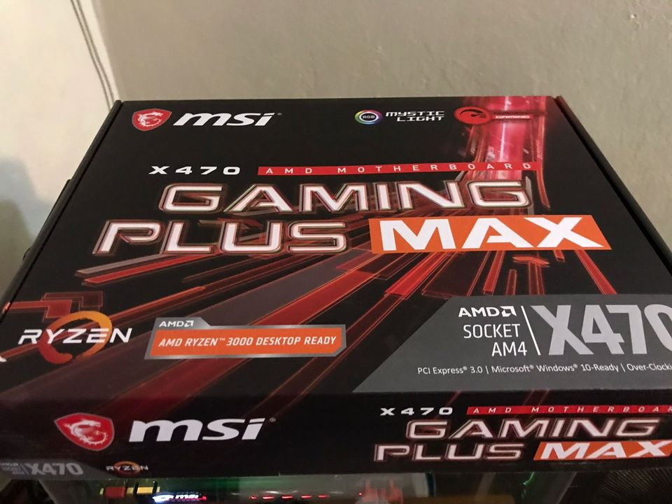 For Sale MSI X470 Gaming Plus Max AMD Carbonite